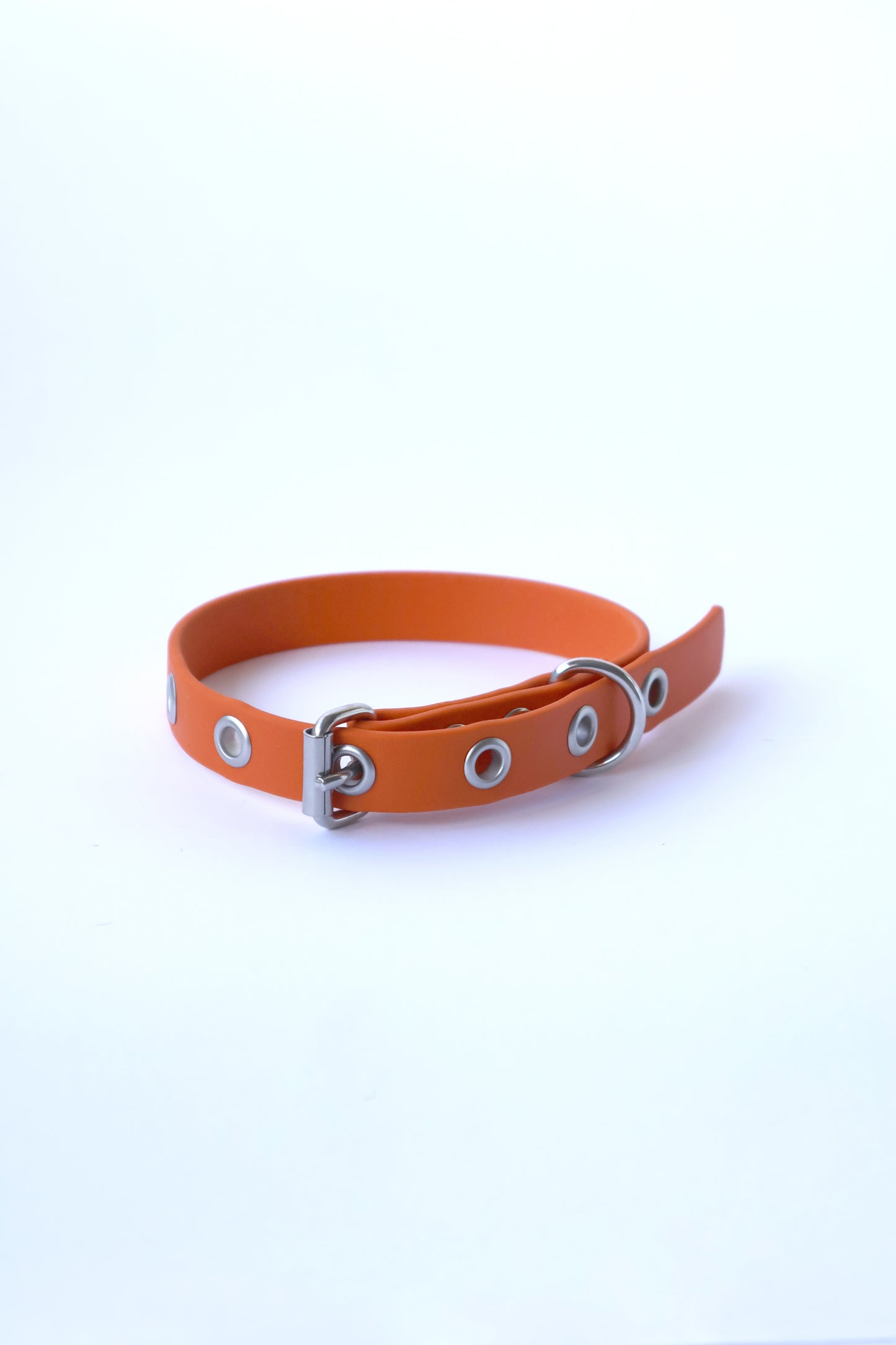 Coleira laranja - XS - 1,5cm