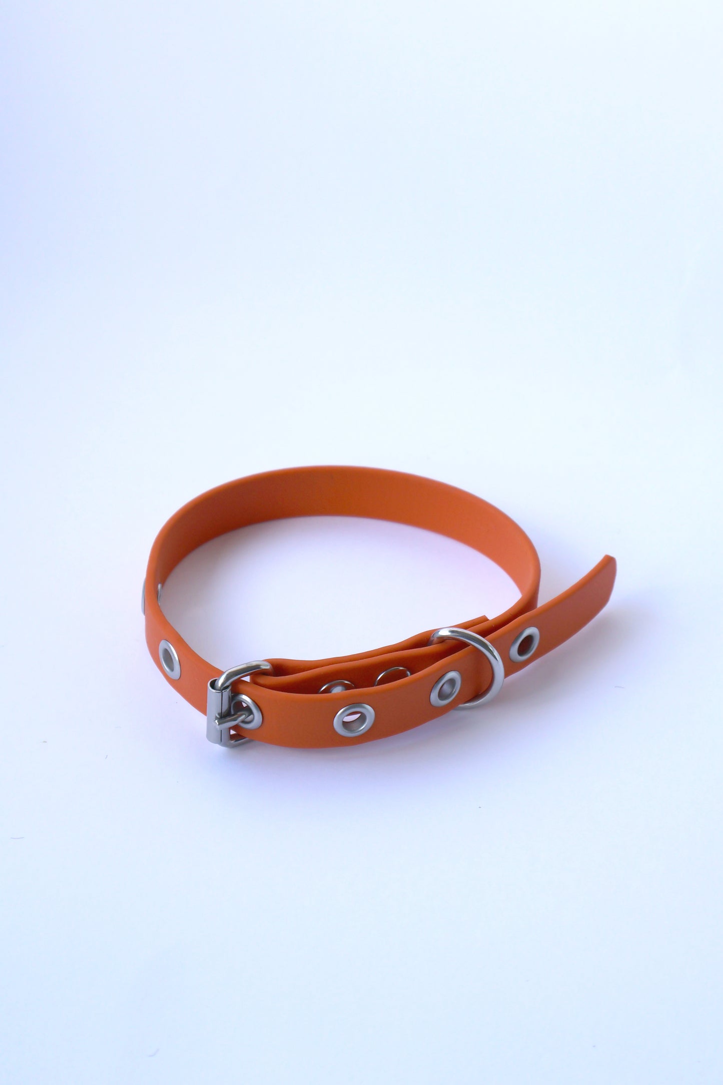 Coleira laranja - XS - 1,5cm
