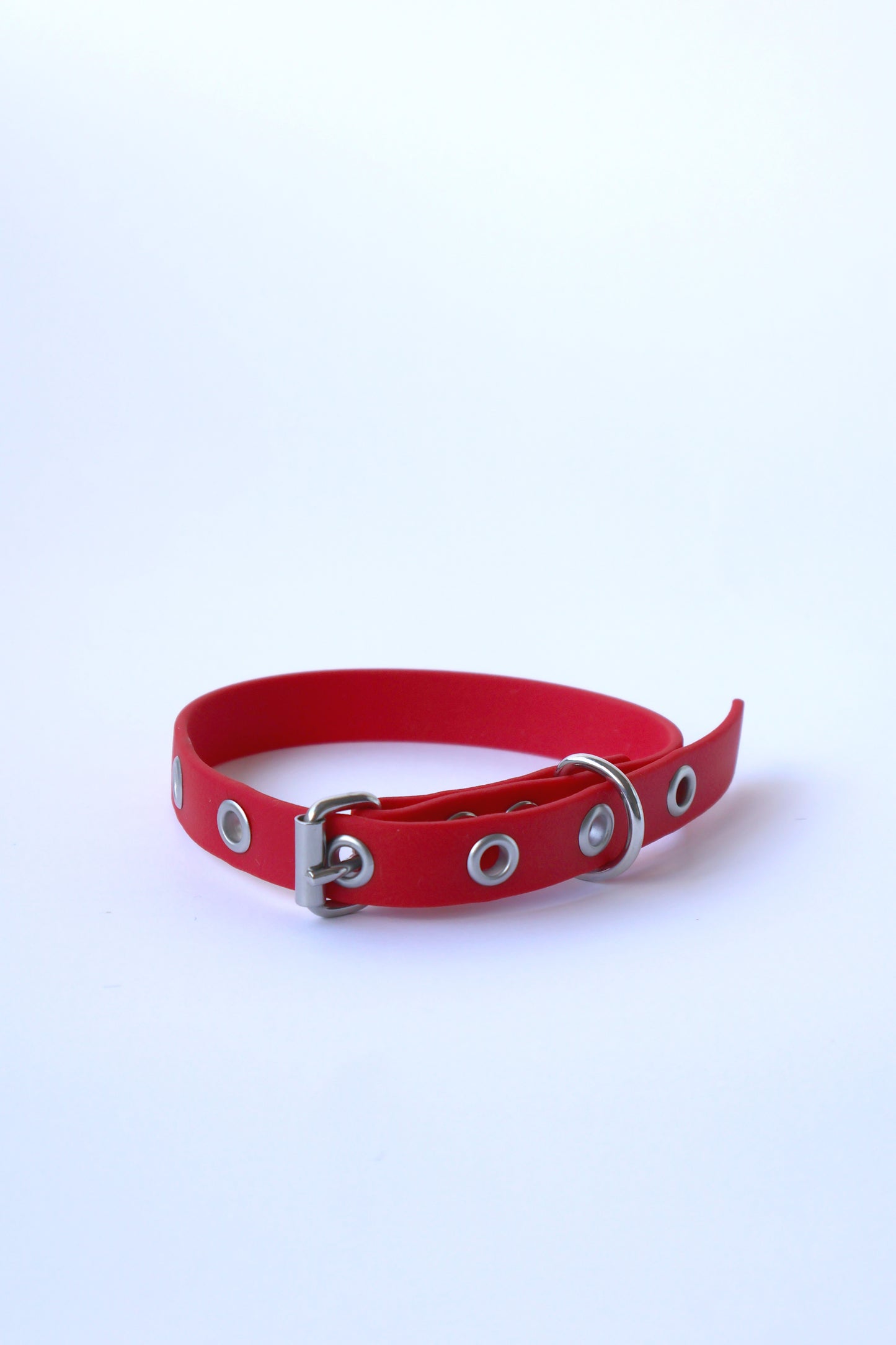 Coleira Vermelho - XS - 1,5cm