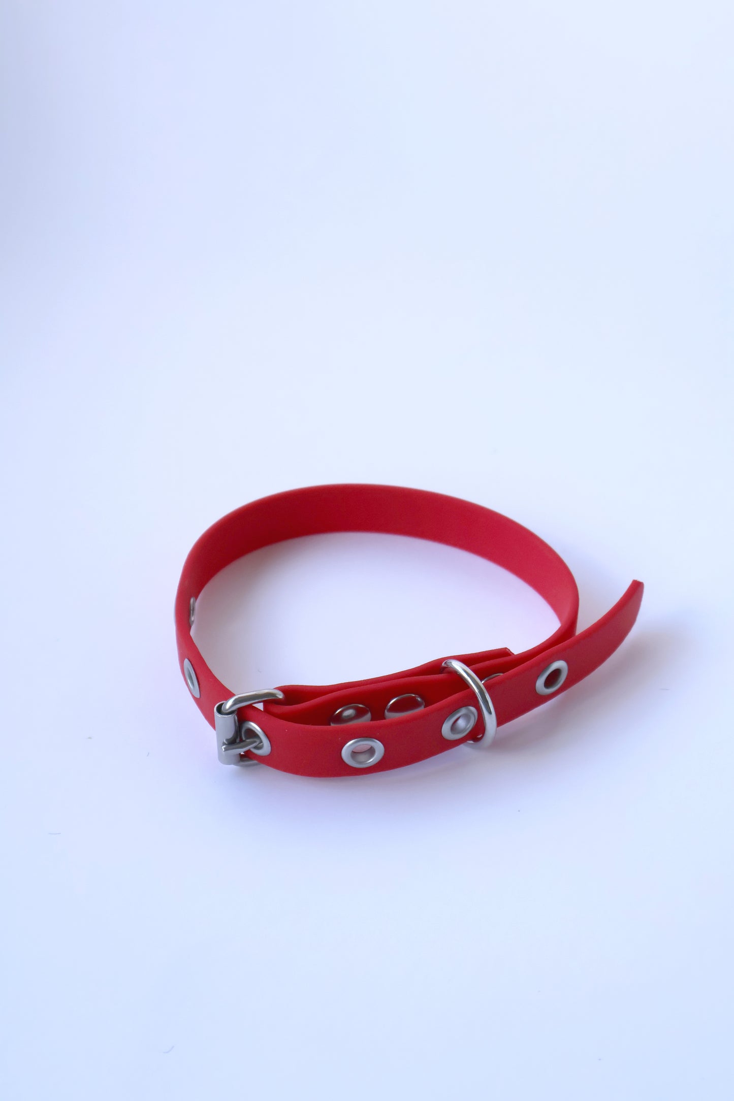 Coleira Vermelho - XS - 1,5cm