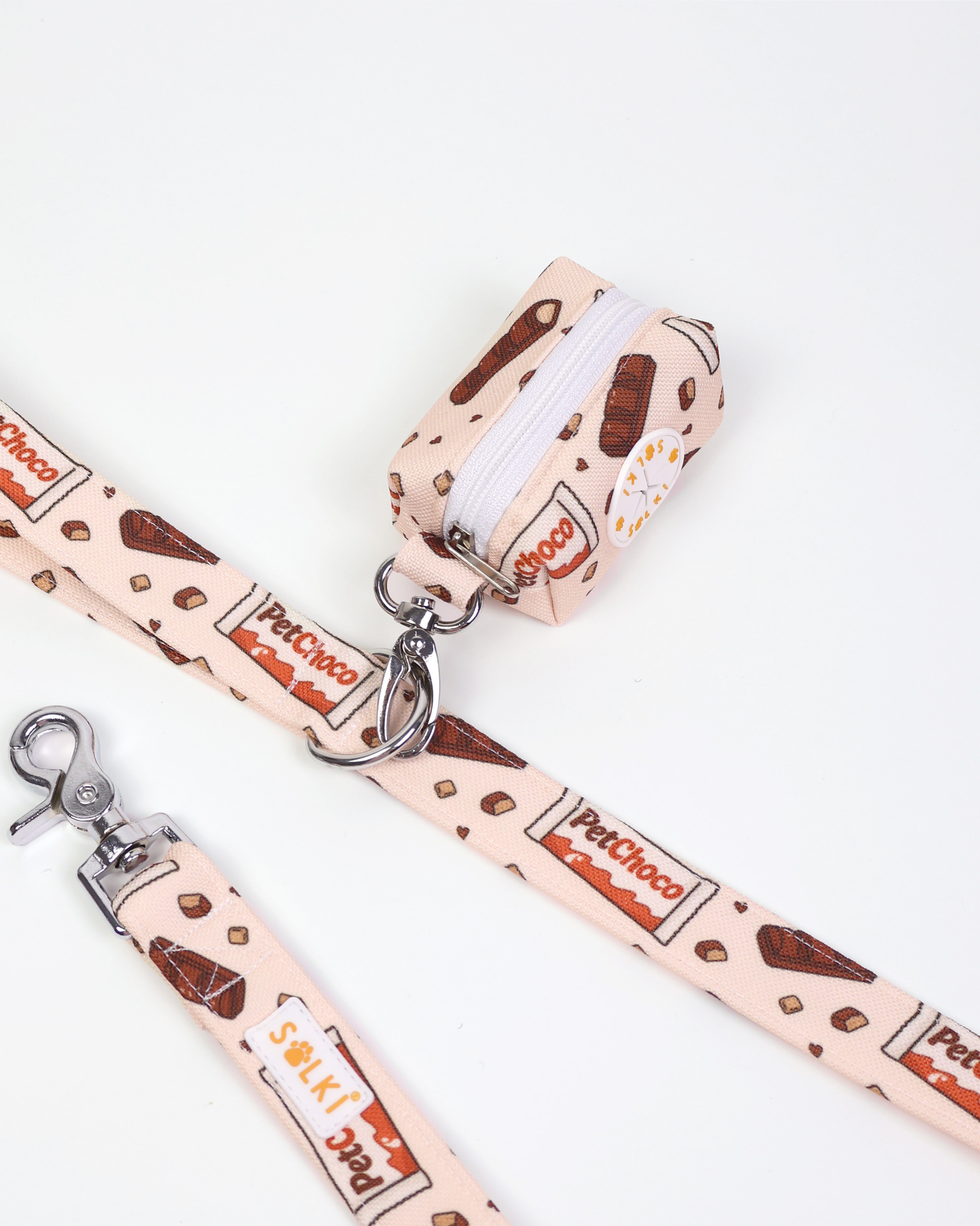 Pack Kinder - Peitoral, trela e poopbag